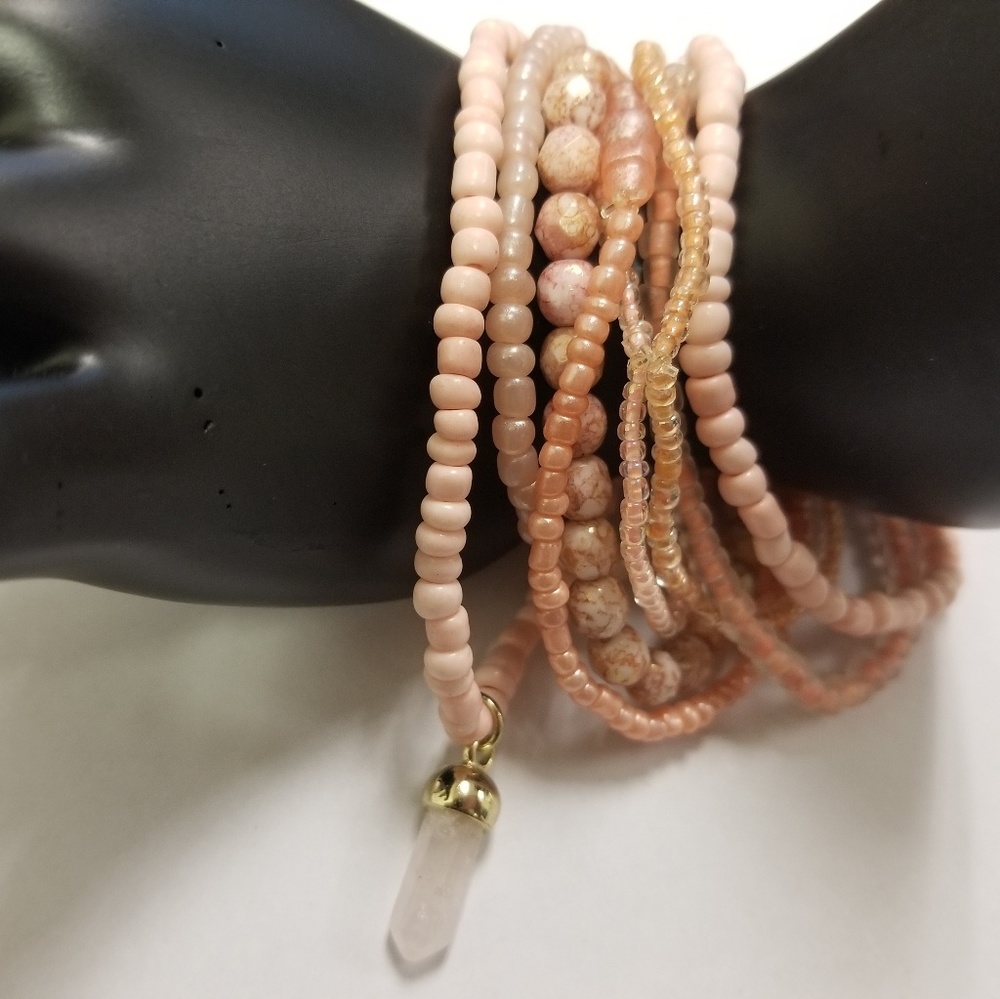 Handmade stretch bracelets